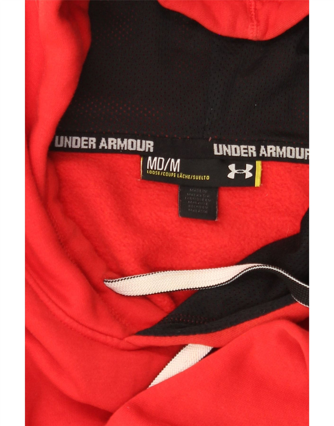 UNDER ARMOUR Pull à capuche pour homme Rouge moyen