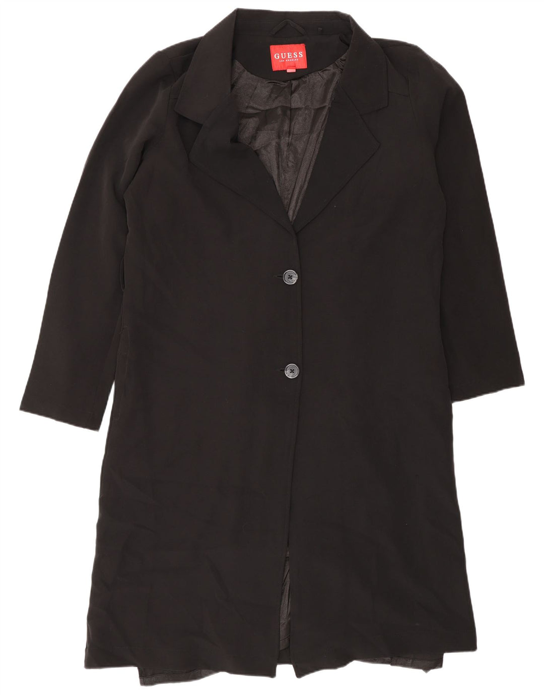 Guess Manteau Femme UK 18 XL Noir Polyester