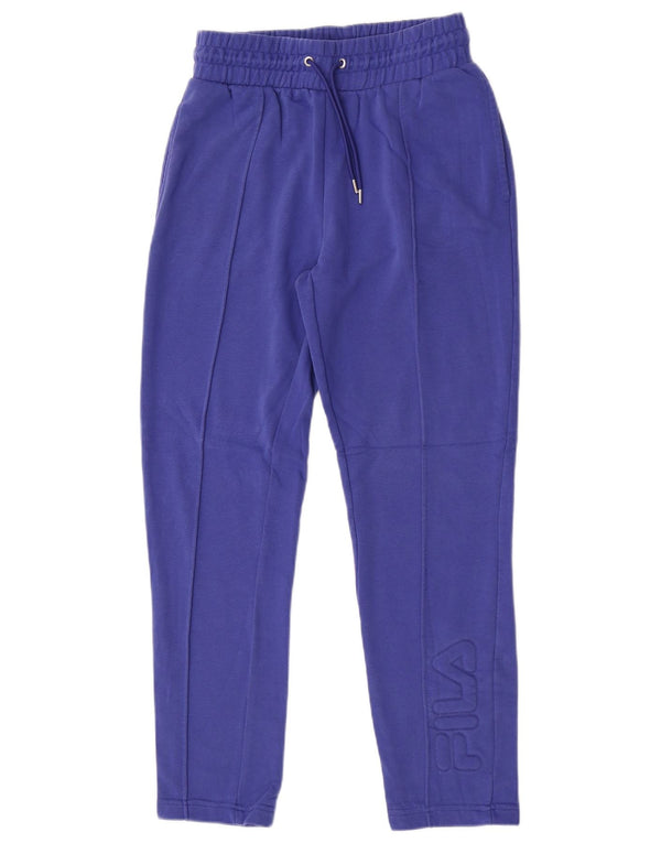 Fila Pantalon de survêtement graphique pour femme UK 10 Small Violet
