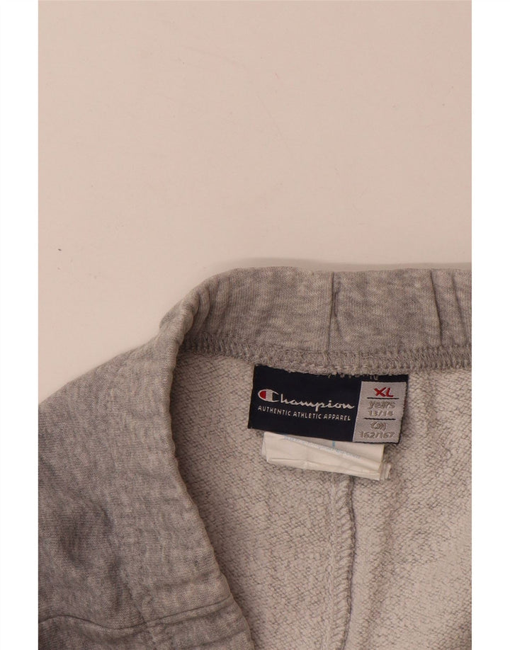 CHAMPION Pantalon de Survêtement Garçon Joggers 13-14 ans XL Gris Coton