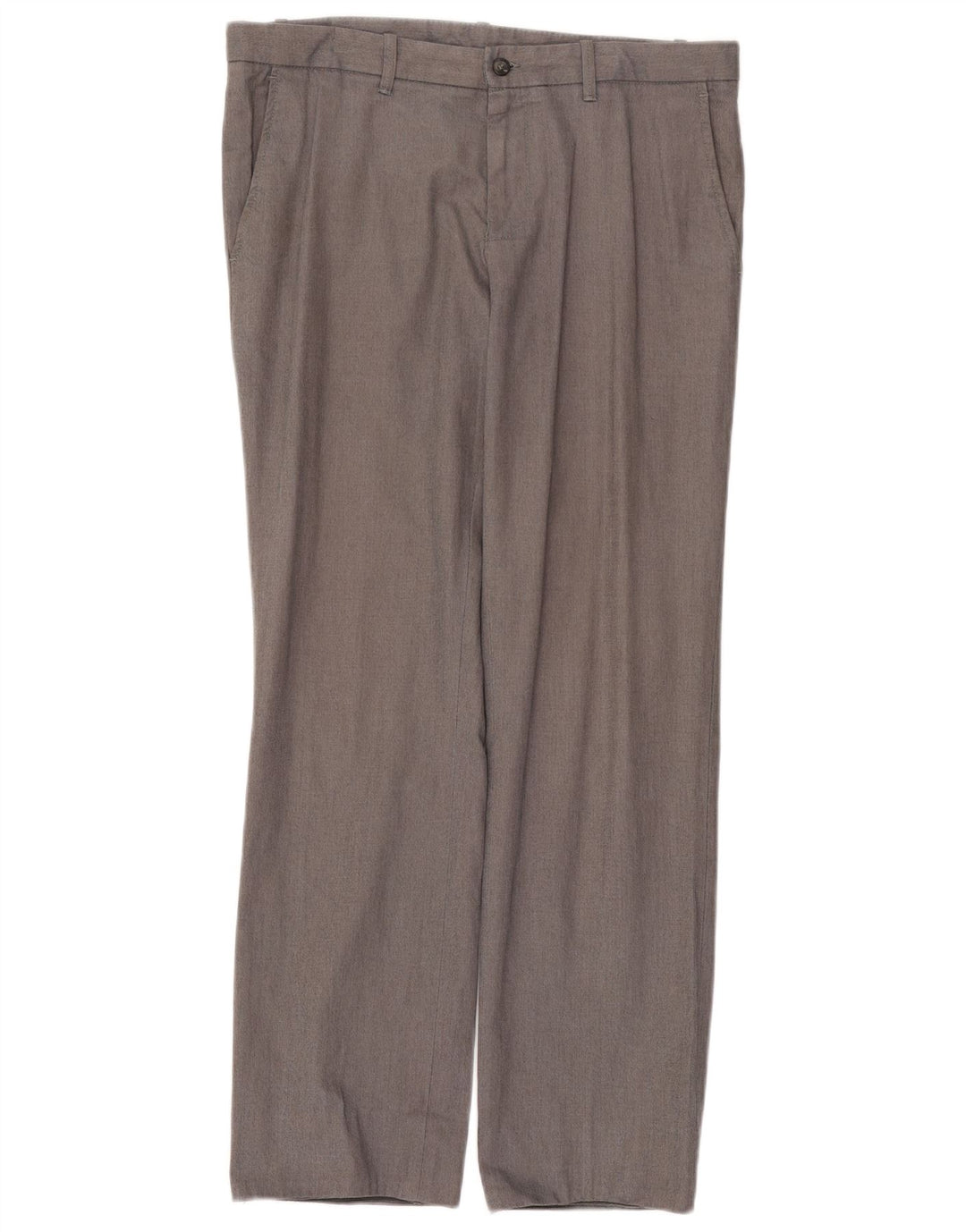 Gant Pantalon Chino Droit Homme W33 L31 Gris Coton