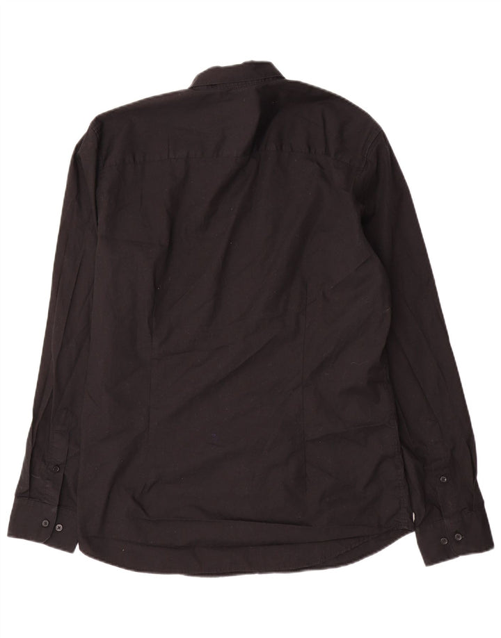 Jack & Jones Chemise Homme Noir Moyen Coton