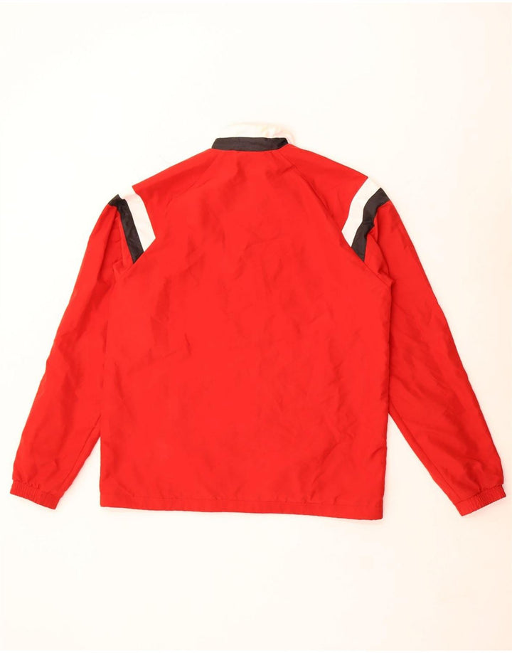 Adidas Veste de survêtement pour homme en polyester color block rouge moyen