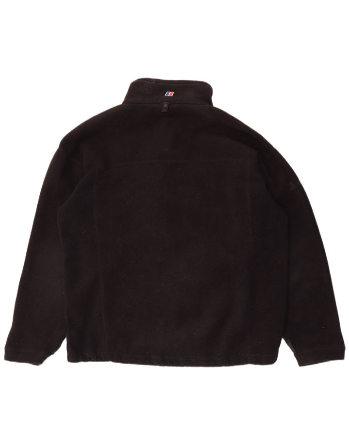 BERGHAUS Veste Polaire Doublure Homme UK 42 XL Noir Polyester