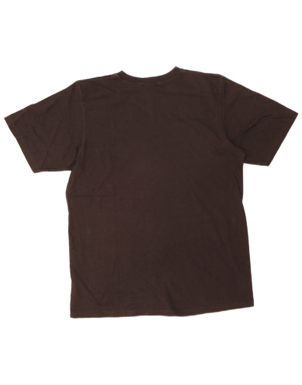 Nike T-Shirt Homme UK 39/41 Coton Noir Moyen