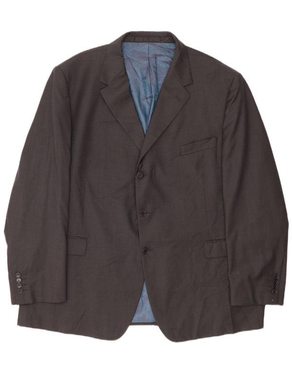 Marks & Spencer Veste blazer à 3 boutons pour homme UK 52 3XL Gris laine