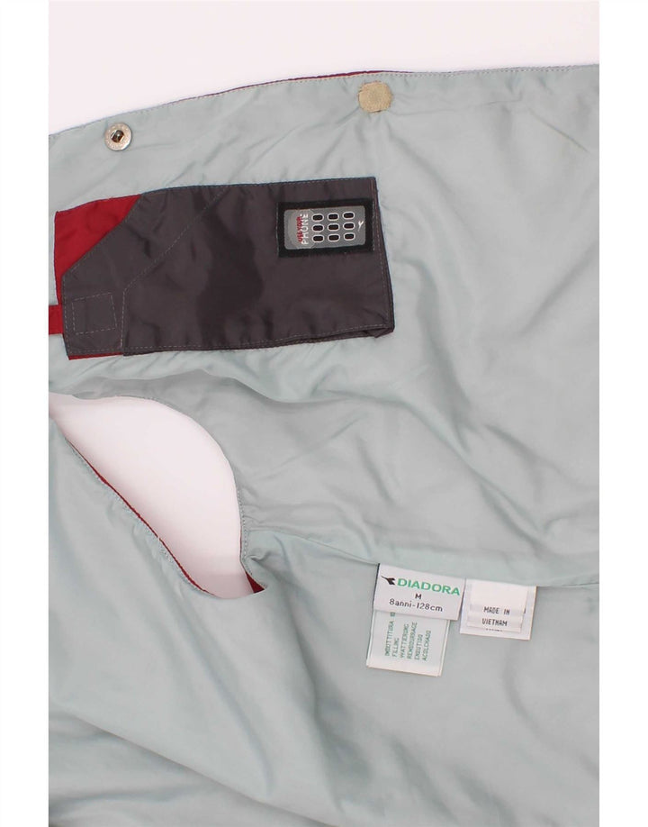 Diadora Gilet Rembourré Garçon 7-8 Ans Rouge Moyen Polyester