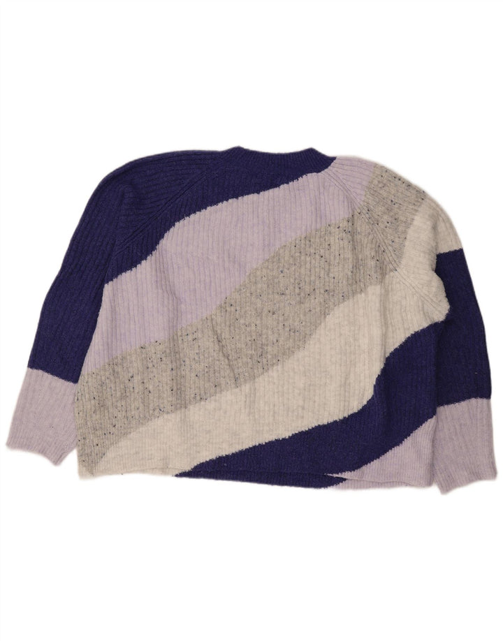 Marks & Spencer Pull ras du cou pour femme UK 18 XL Multicolore