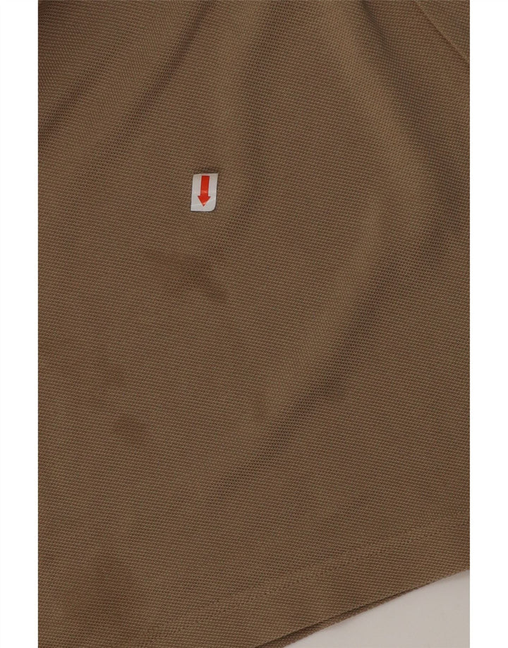 Lacoste Polo Slim Fit Homme Taille 4 Coton Marron Moyen