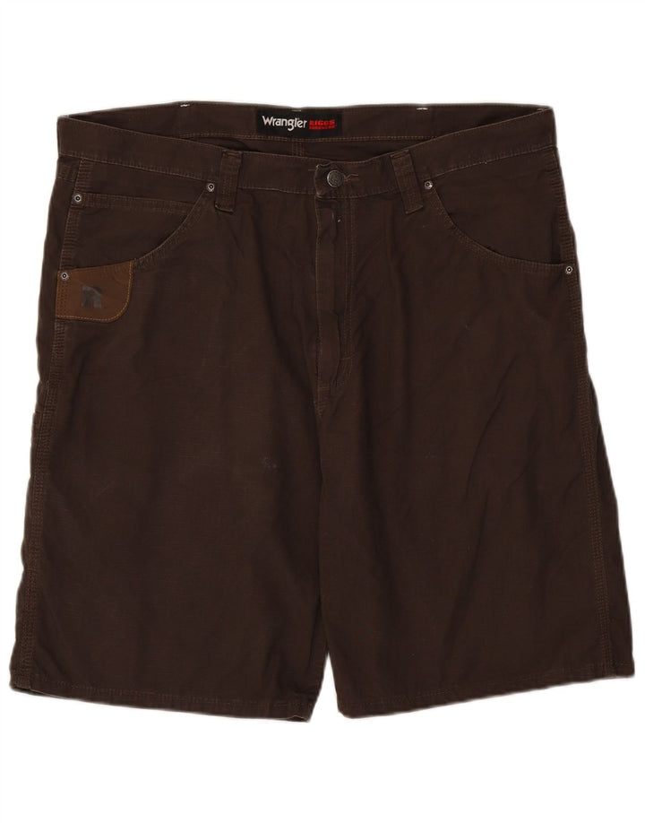 Wrangler Short Cargo Homme W38 XL Coton Marron