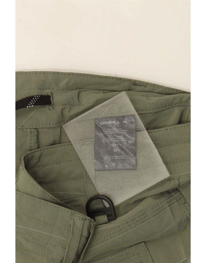 O'Neill Short Cargo Homme W36 Large Kaki Rayé Polyester