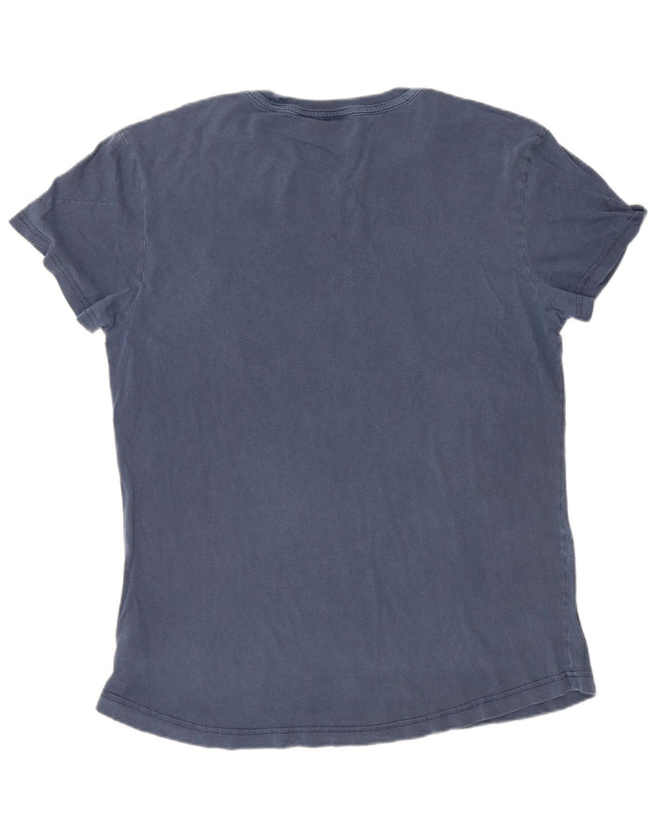 G-Star T-Shirt Homme Bleu Moyen Coton