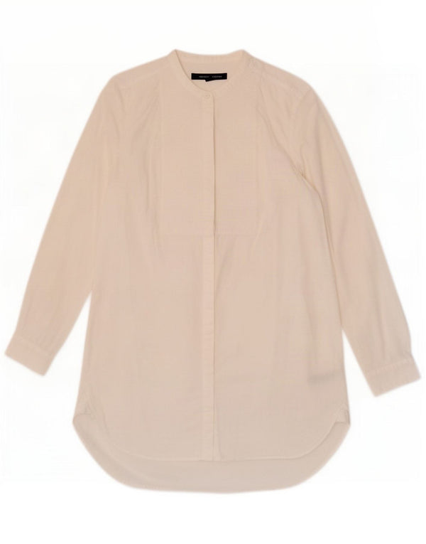 Crew Clothing Chemise femme UK 10 Small Off White Cotton