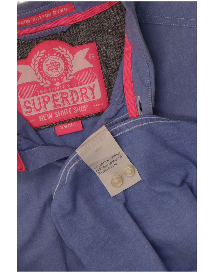 Superdry Chemise Homme Petit Bleu Coton