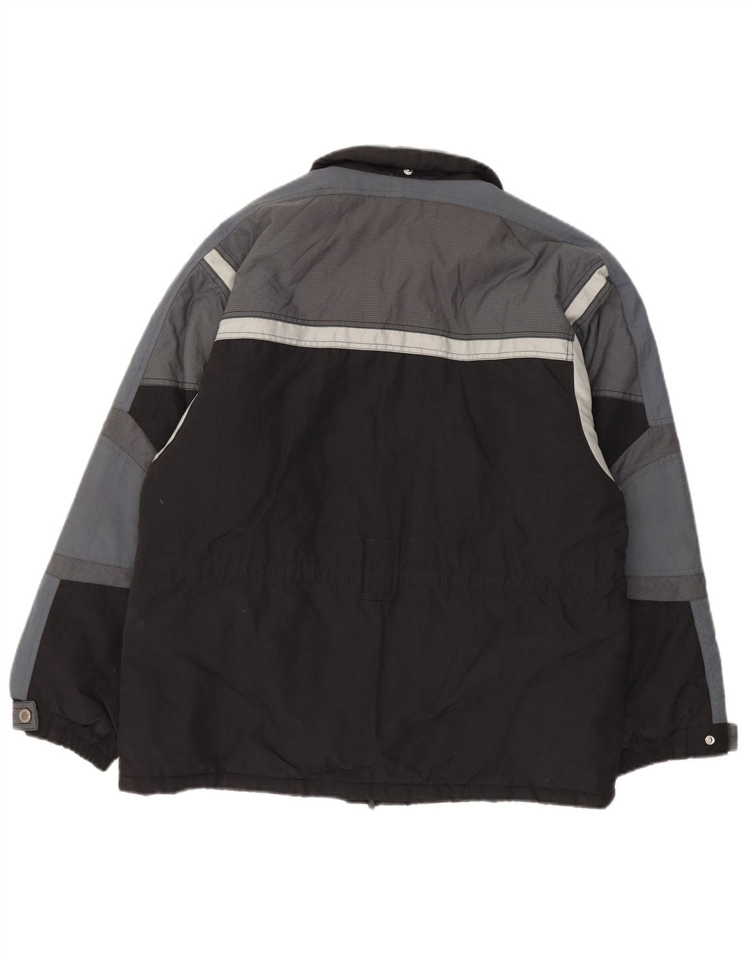 COLMAR Veste de Ski Oversize Femme IT 44 Petit Noir Colourblock Polyamide