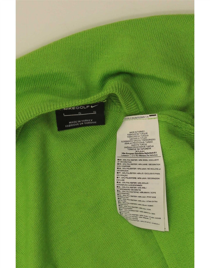 Nike Hommes Golf Gilet Débardeur Grand Vert Polyester