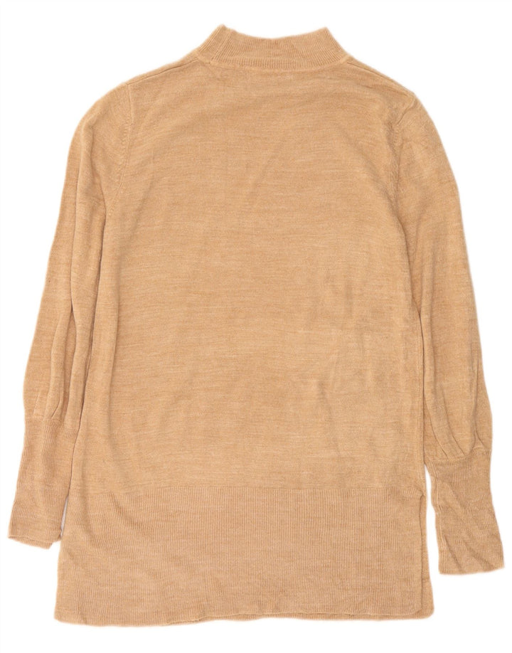Marks & Spencer Pull col roulé pour femme UK 14 Beige moyen
