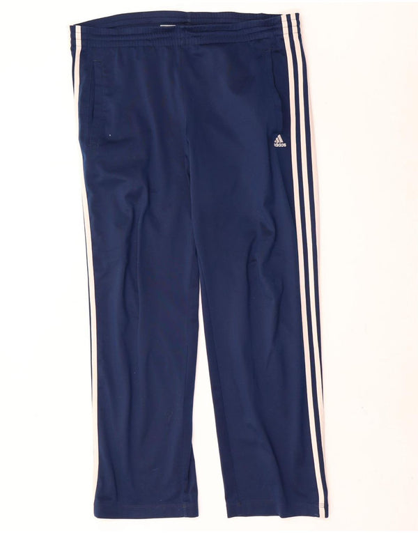 Adidas Pantalon de survêtement pour homme Bleu marine moyen Polyester