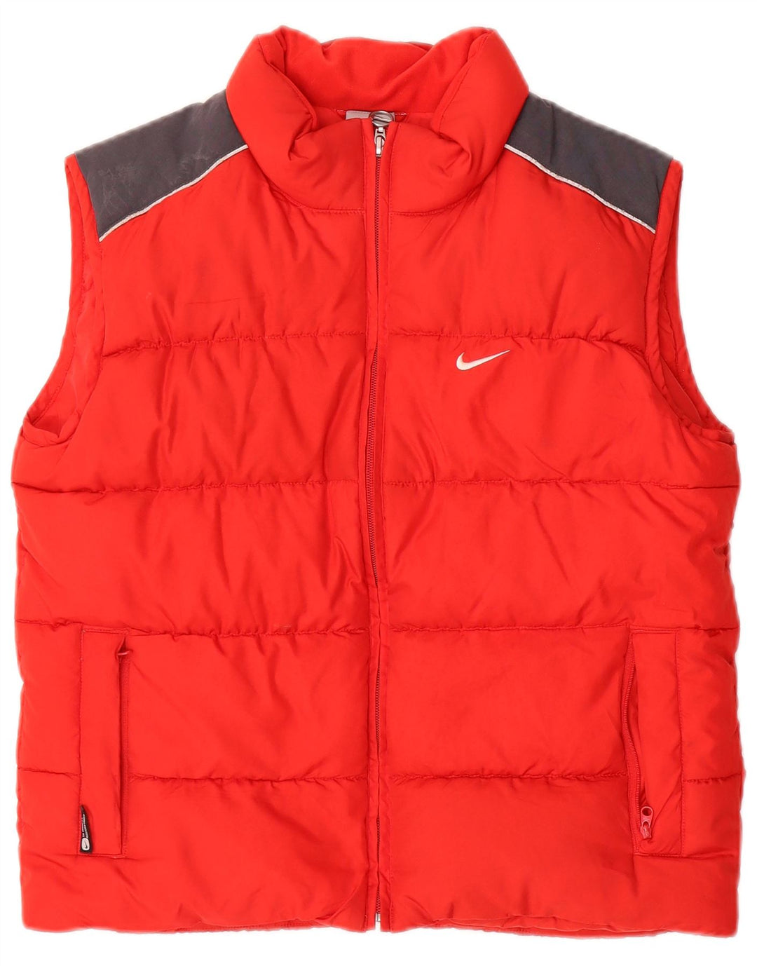 Nike Gilet rembourré graphique pour garçon 10-11 ans Rouge moyen Polyester color block
