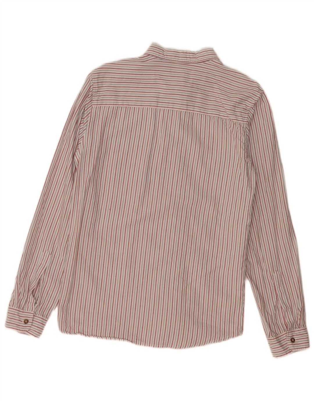 M&Co Chemise Homme Petit Coton Rayé Blanc