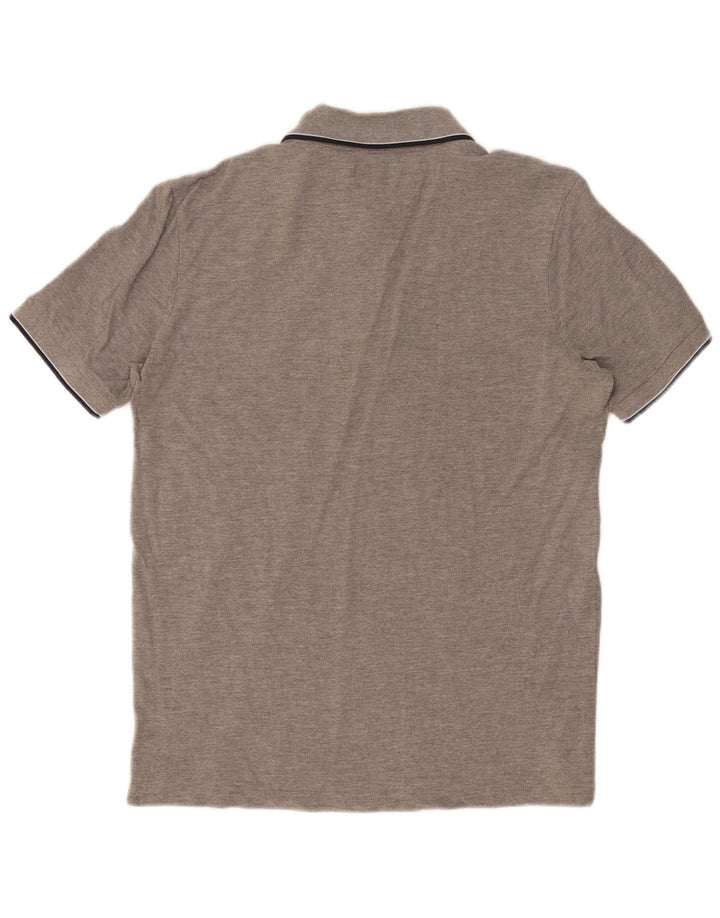 Kappa Polo Homme Large Gris Moucheté
