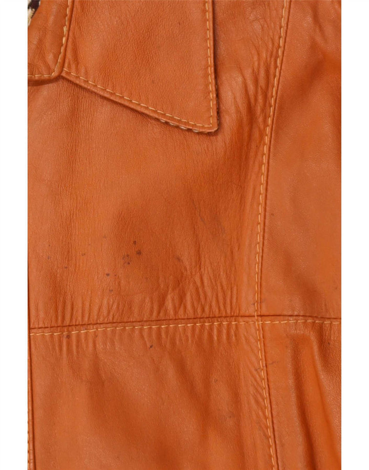 veste en cuir homme vintage UK 38 Brun moyen