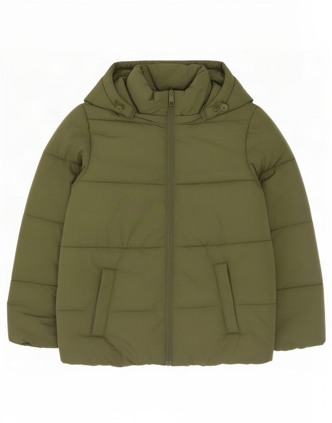 Marks & Spencer Veste matelassée surdimensionnée à capuche pour femme UK 10 Small Vert