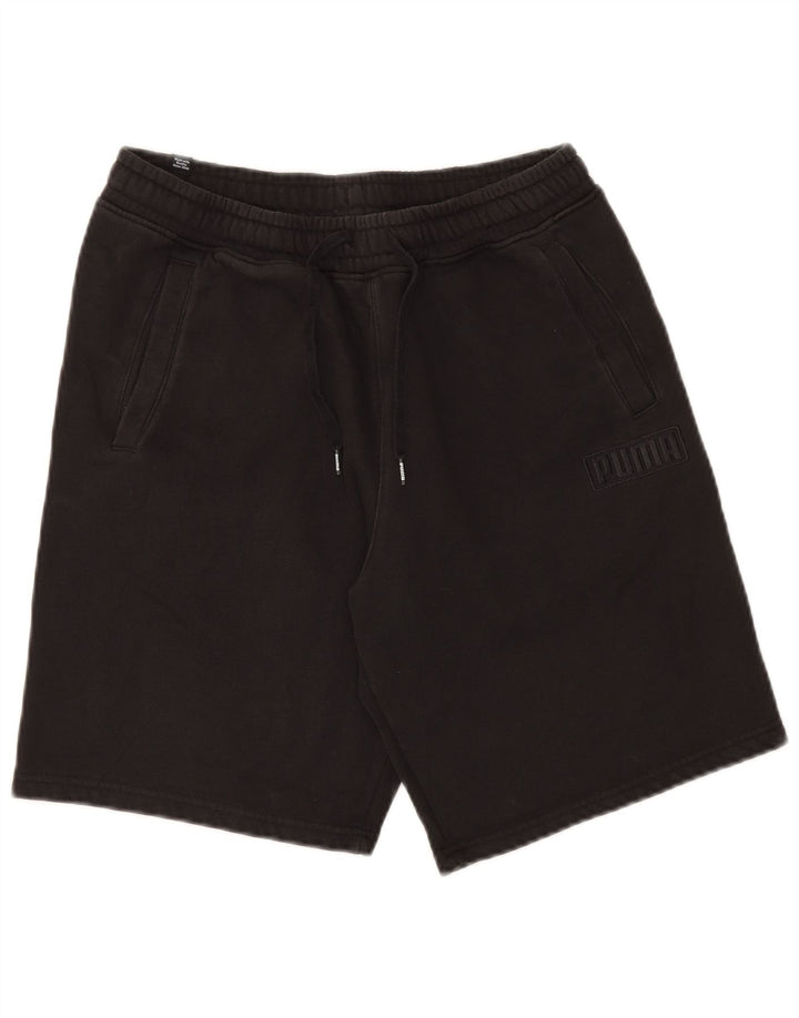 Puma Short de sport pour femme UK 14 Medium Noir Coton