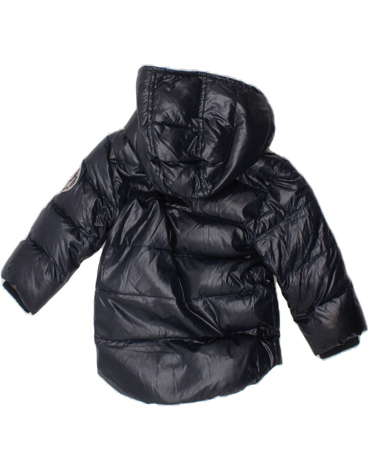 DIESEL Baby Boys Hooded Padded Jacket 6-9 Months Navy Blue Polyamide Vintage Diesel and Second-Hand Diesel from Messina Hembry 