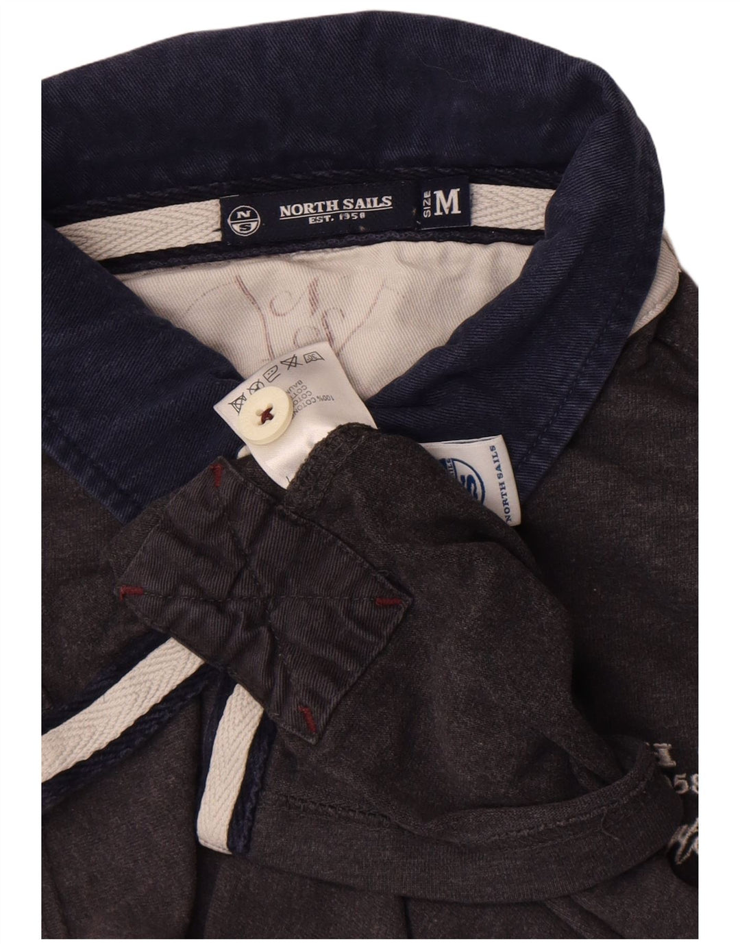 North Sails Polo Graphic Rugby Homme Gris Moyen Colorblock