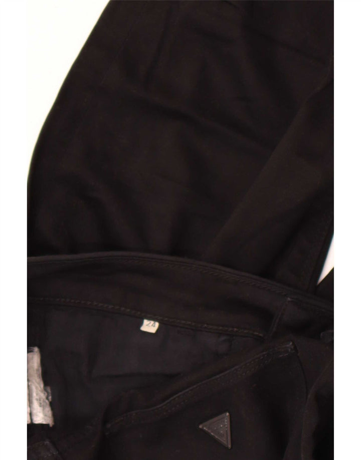 Guess Jean skinny super bas W24 L27 pour femme Noir