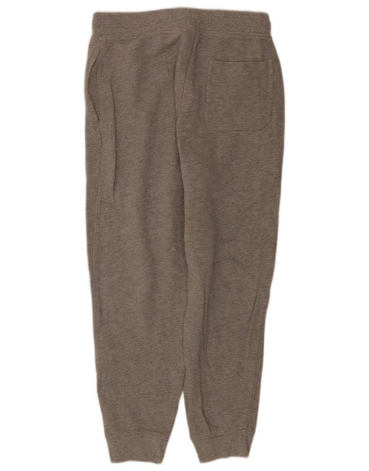 Pantalon De Survêtement Zara Homme Pantalon De Jogging Gris Moyen En Coton Moucheté
