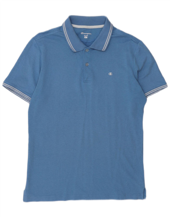 Champion Polo Easy Fit Homme Bleu Moyen