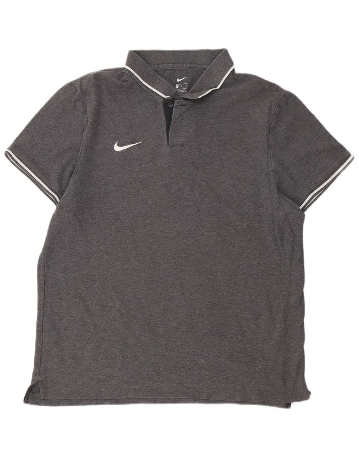 NIKE Polo Homme XL Gris Coton