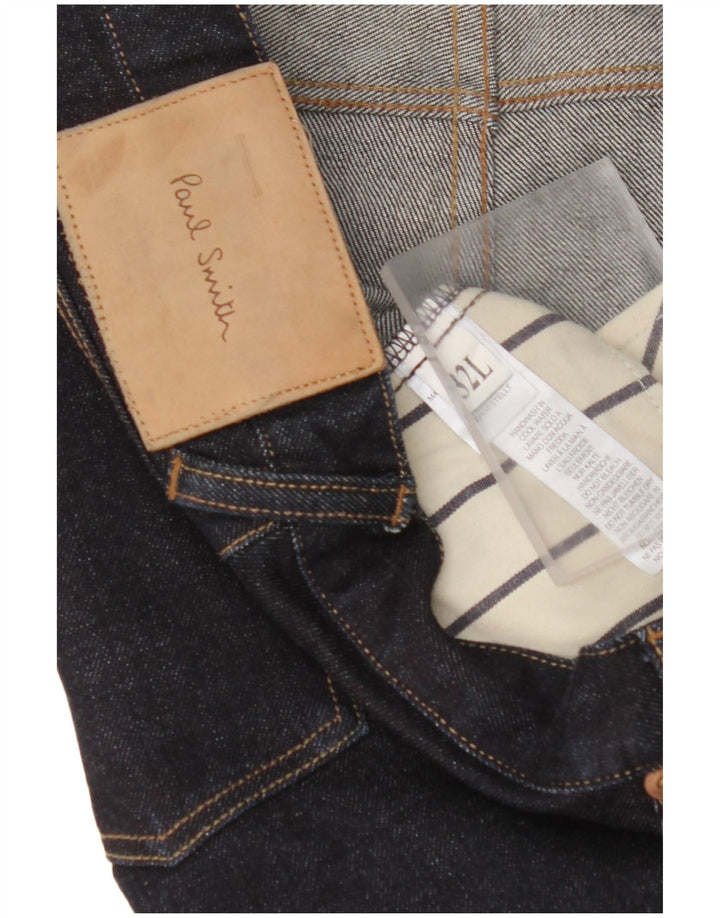 PAUL SMITH Jean droit homme W32 L25 bleu marine coton