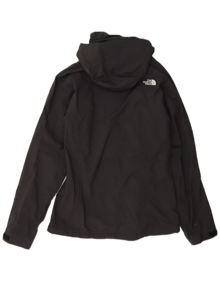 The North Face Veste de pluie à capuche pour femme UK 10 Petit nylon noir