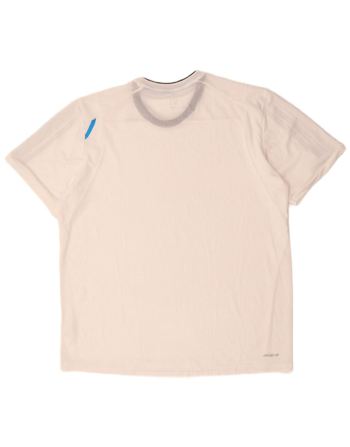 Adidas Hommes Climacool T-Shirt Top XL Blanc