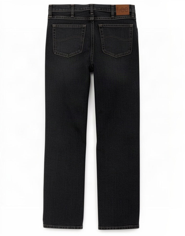 Lee Jean droit coupe droite homme W34 L32 bleu marine coton