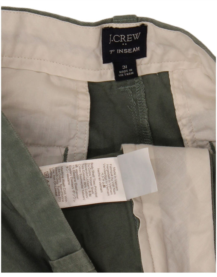 J. Crew Short Chino Homme W31 Coton Kaki Moyen