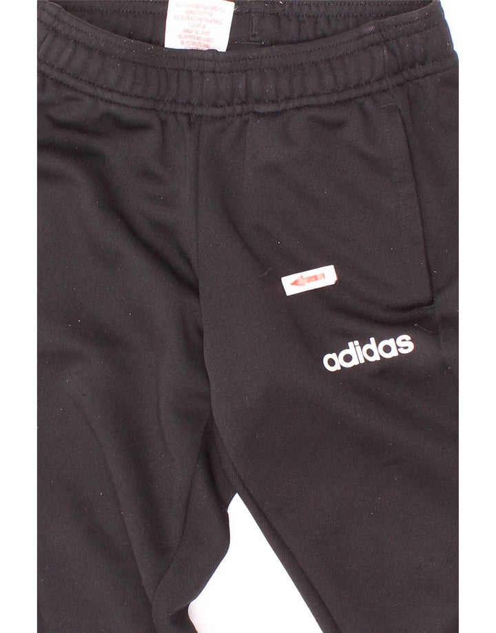 Adidas Pantalon de survêtement Climalite Garçon 3-4 ans Noir Polyester