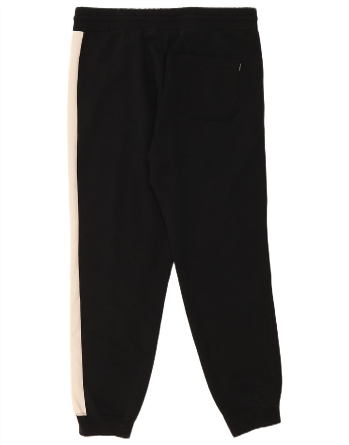 Converse Pantalon de survêtement pour homme en polyester color block noir moyen