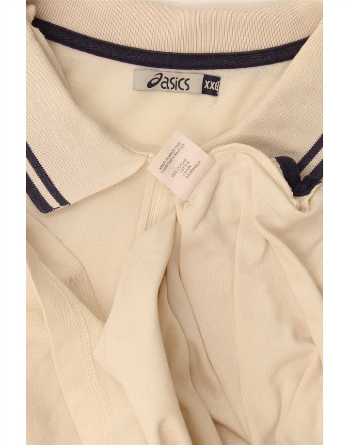 Asics Polo Homme 2XL Coton Beige