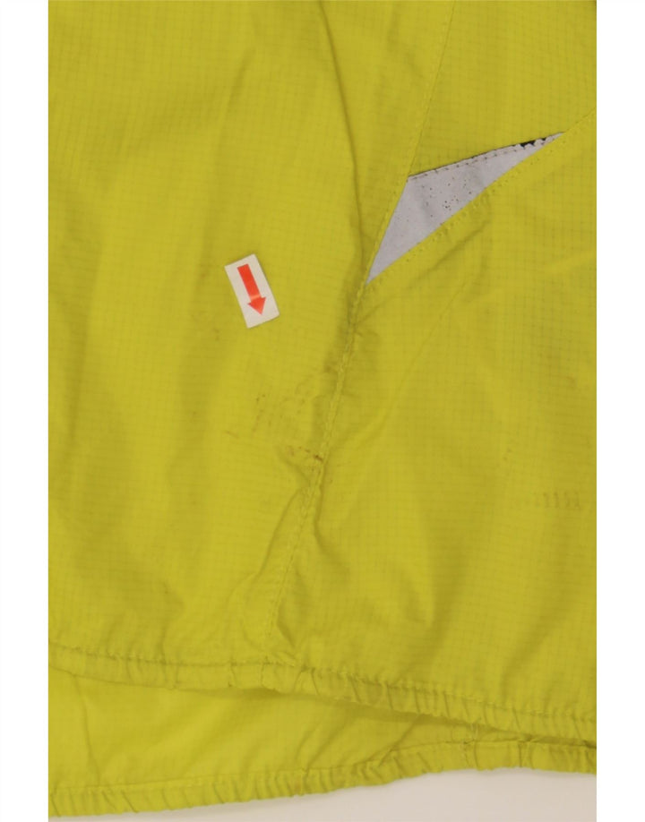 PUMA Mens Hooded Rain Jacket UK 38 Medium Yellow Nylon Vintage Puma and Second-Hand Puma from Messina Hembry 