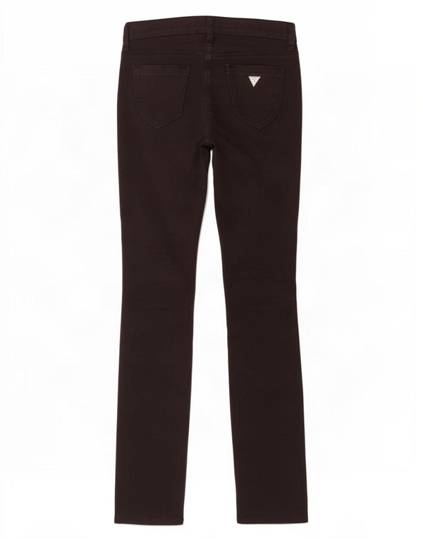 Guess Jean Slim Femme W26 L33 Noir Coton