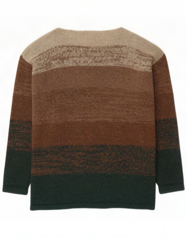Burton Pull col bateau pour femme UK 14 Medium multicolore rayé