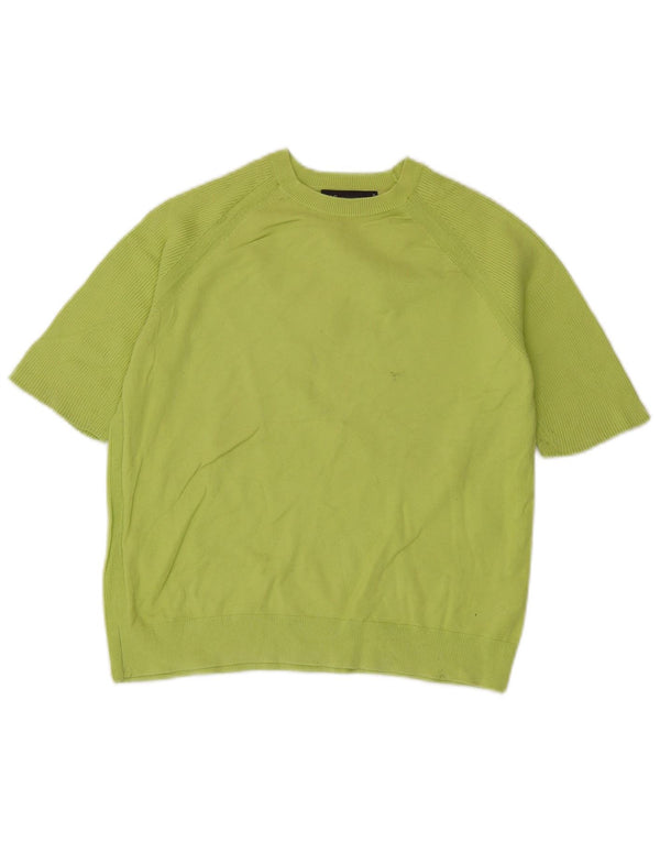 Marks & Spencer Pull ras du cou pour femme UK 12 Vert moyen