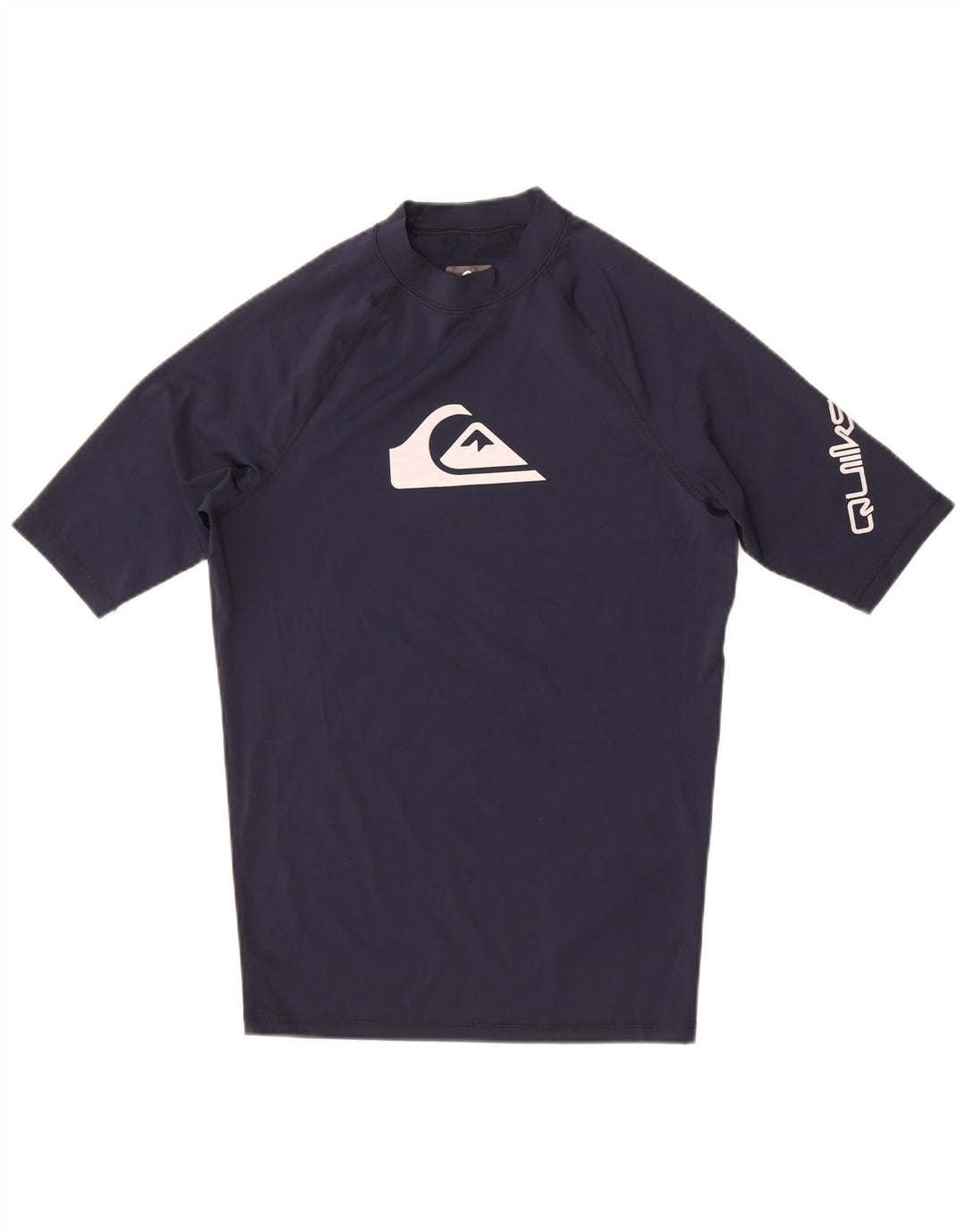 Quiksilver T-Shirt Graphique Homme Bleu Marine Moyen