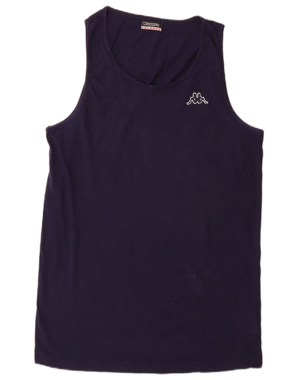 Kappa Débardeur Homme 2XL Bleu Marine Coton