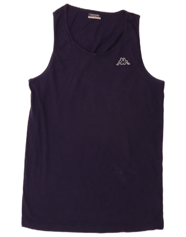 Kappa Débardeur Homme 2XL Bleu Marine Coton