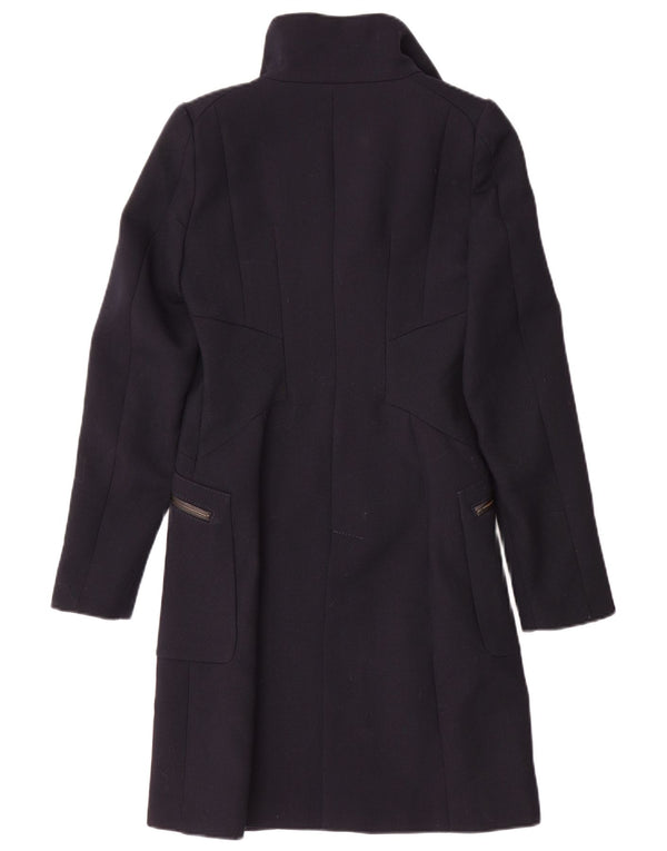 Zara Femme Pardessus UK 6 XS Bleu Marine